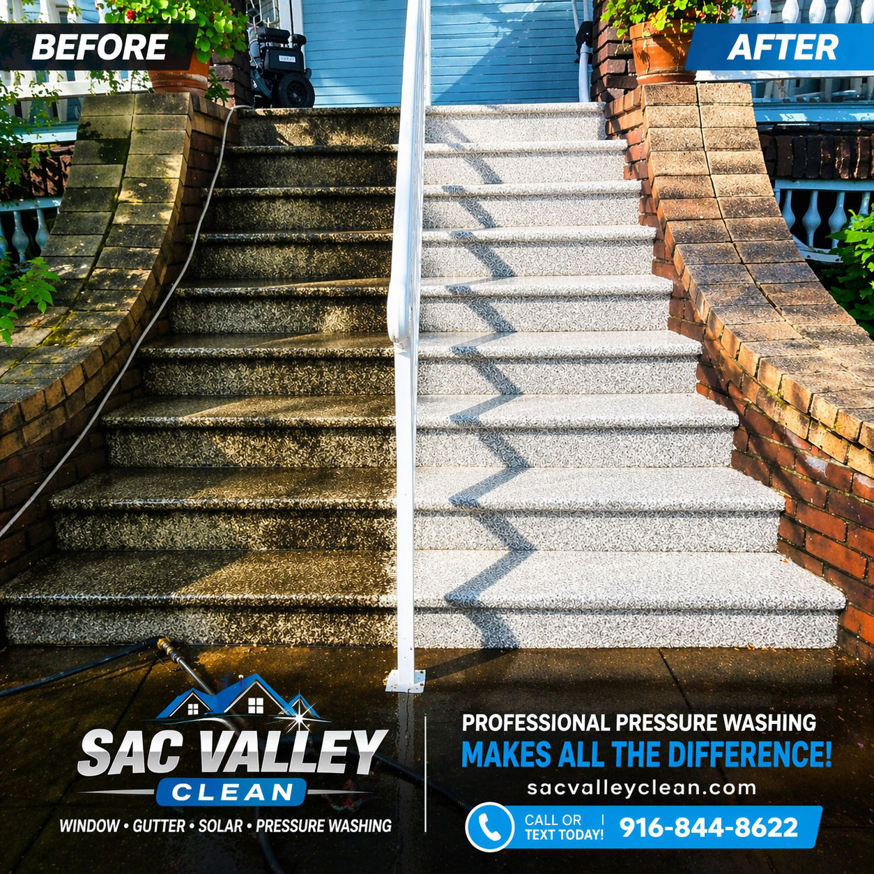 pressure washing