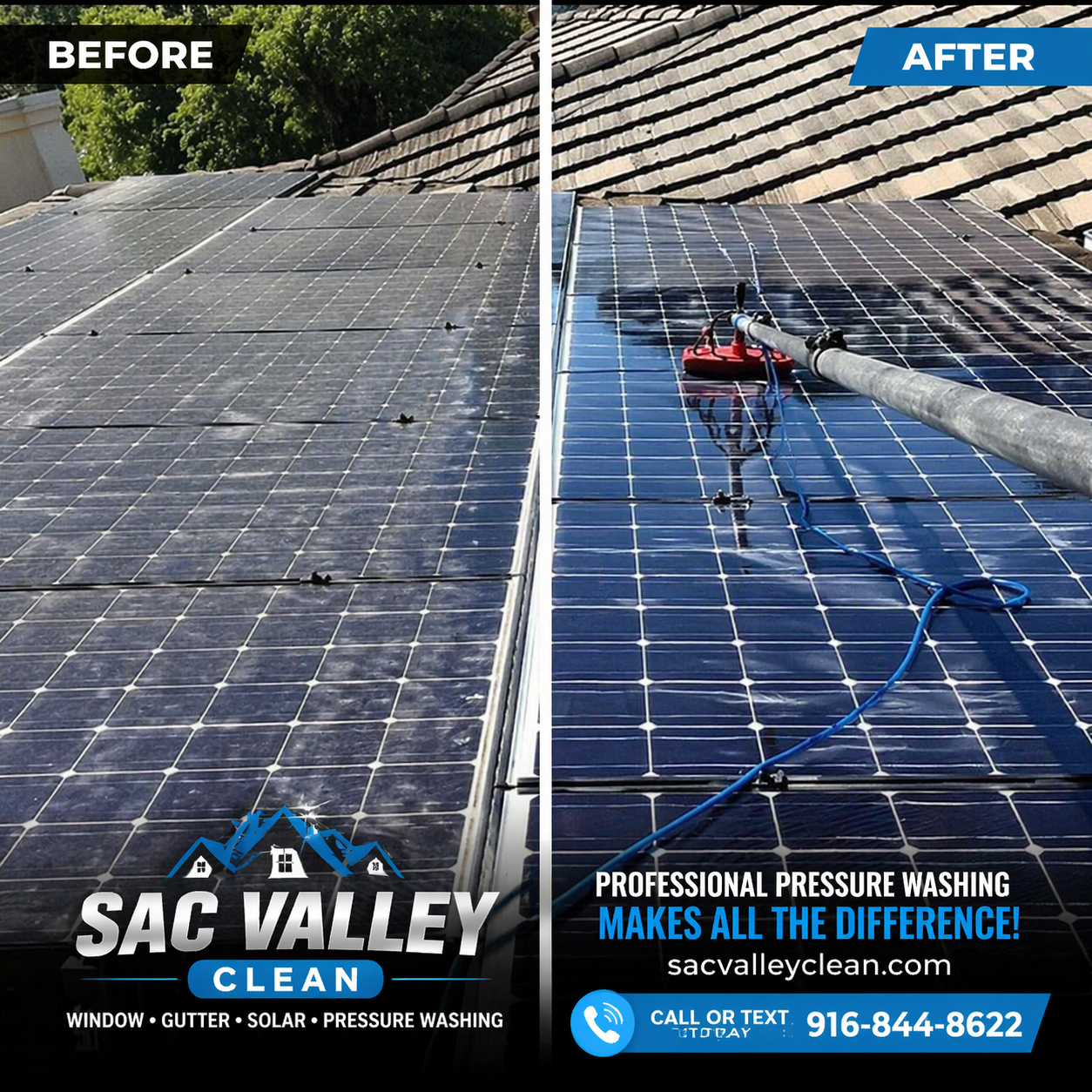 solar panel cleaning