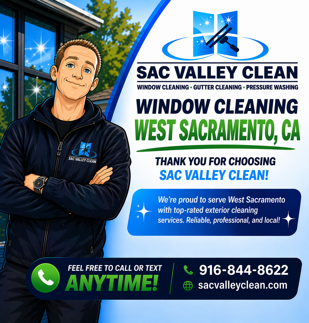 Window cleaning West Sacramento CA