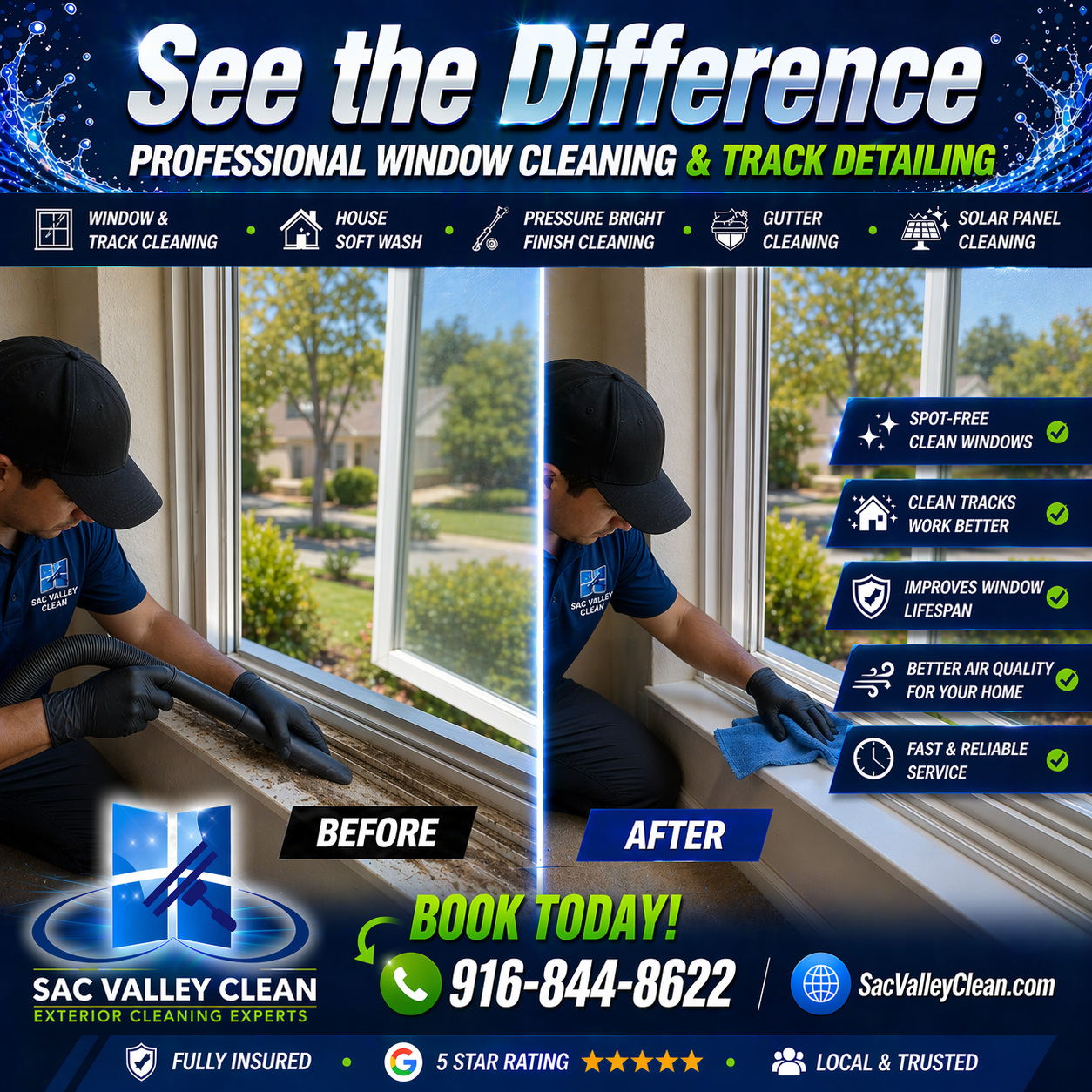 Sac Valley Clean service results image