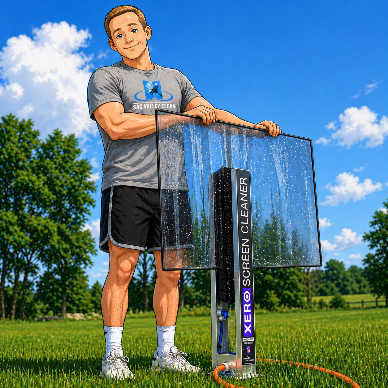 Screen cleaning Sacramento window service