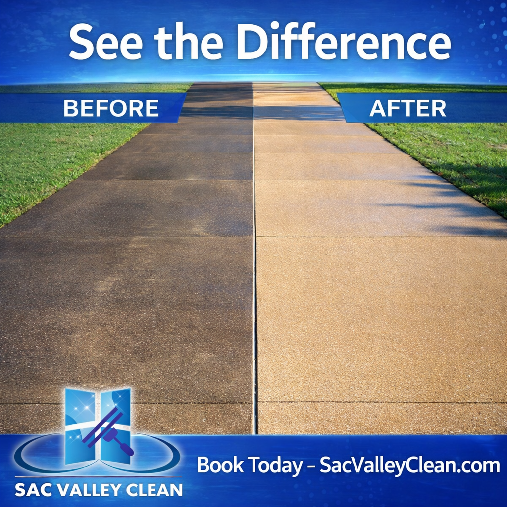 Pressure washing Sacramento CA