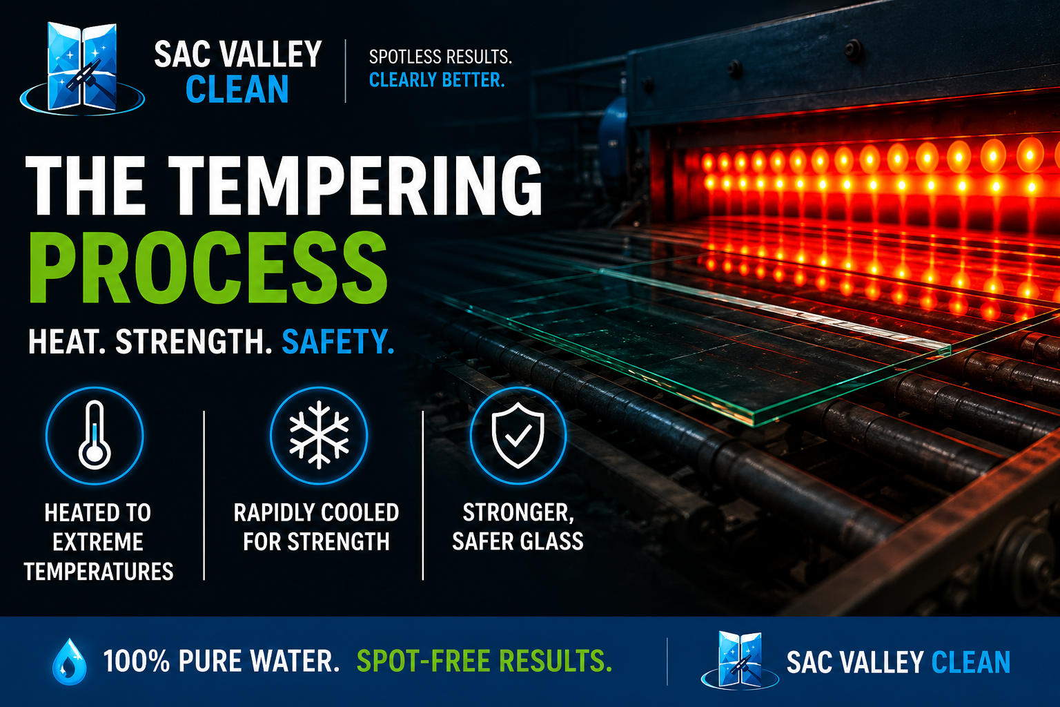 Standard glass versus tempered glass safety comparison