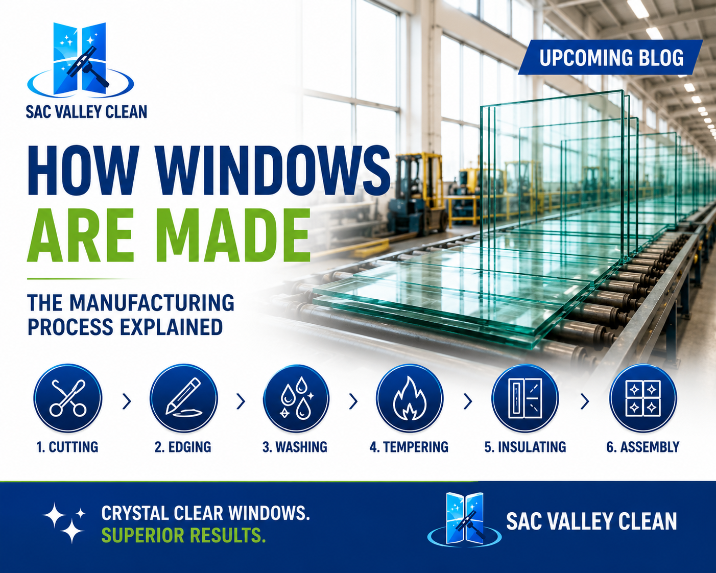 How residential windows are manufactured